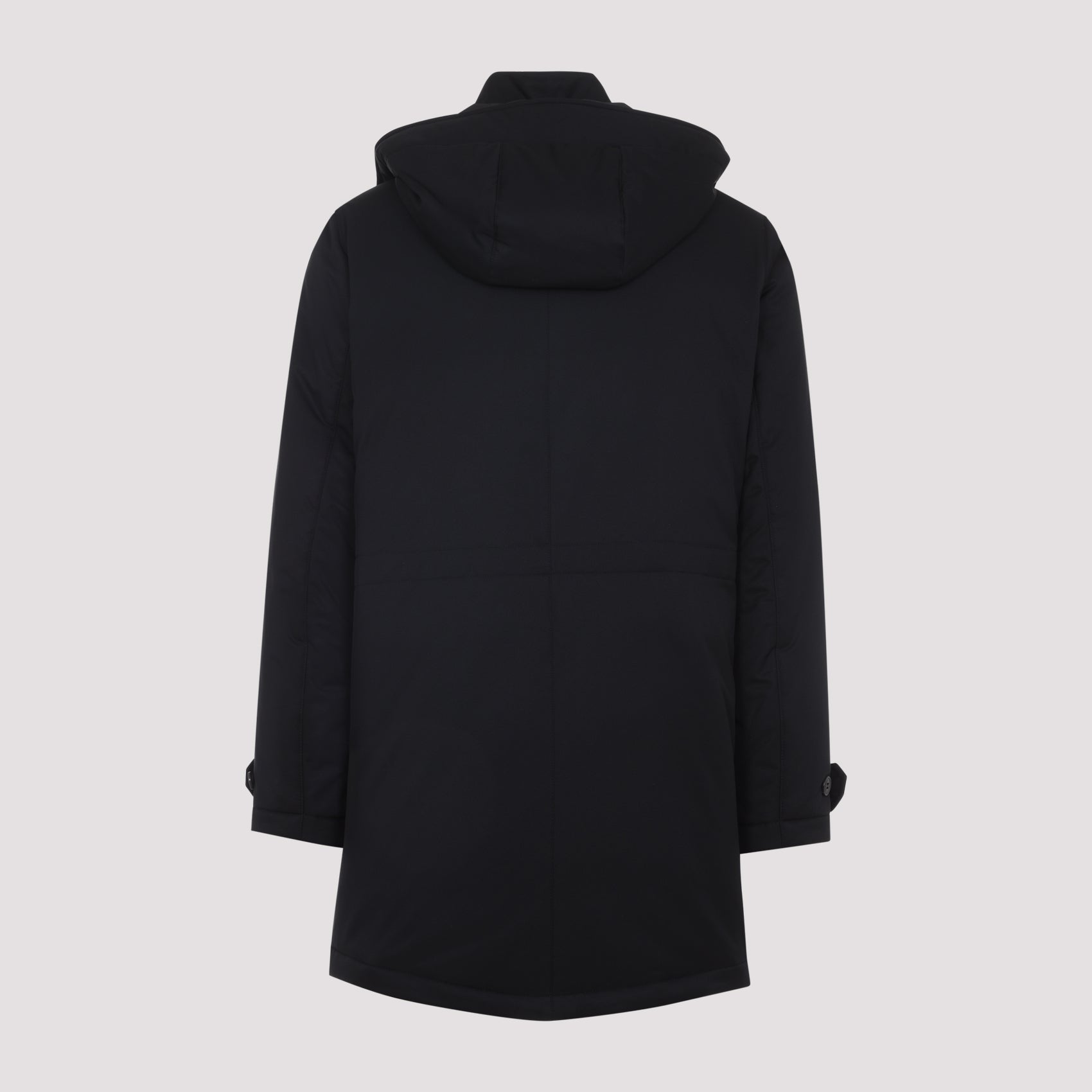 ZEGNA Men's Microfiber Twill Parka