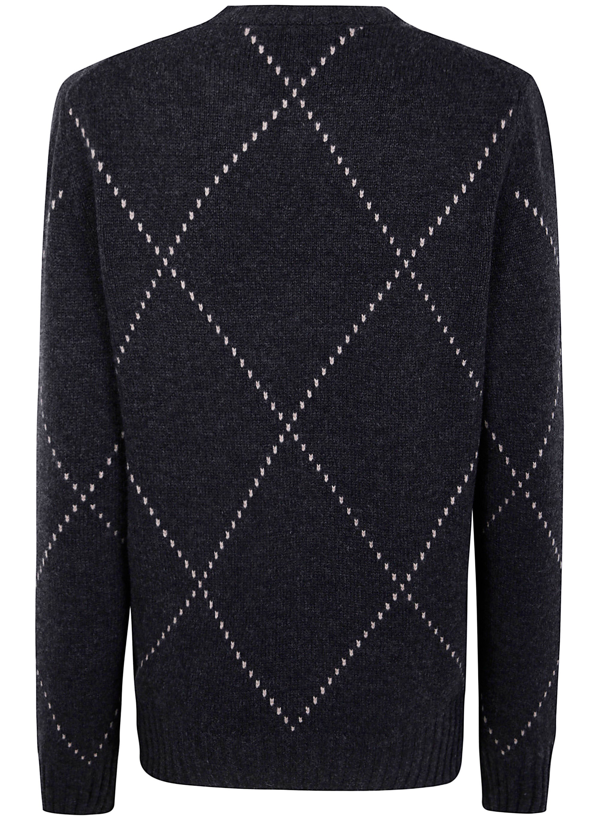 GRAN SASSO Round Neck Sweater for Men - Fall/Winter 2025