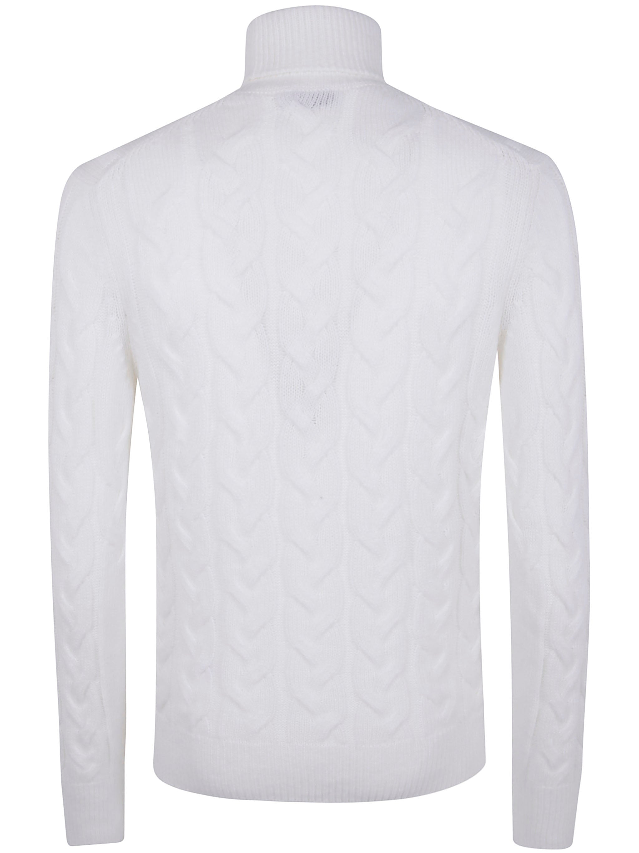 GRAN SASSO Men's Turtle Neck Mini Sweater