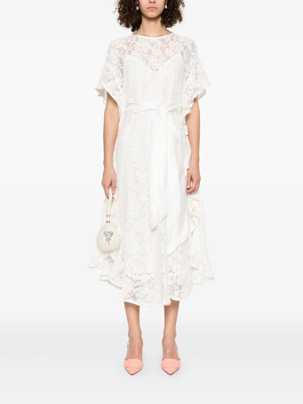 ZIMMERMANN Lace Midi Dress