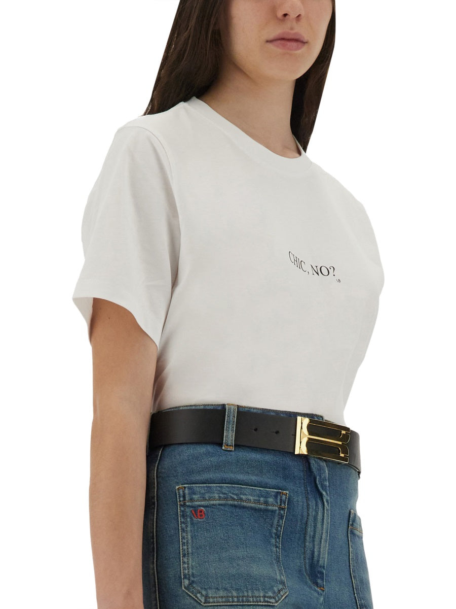 VICTORIA BECKHAM Organic Cotton Women's T-Shirt