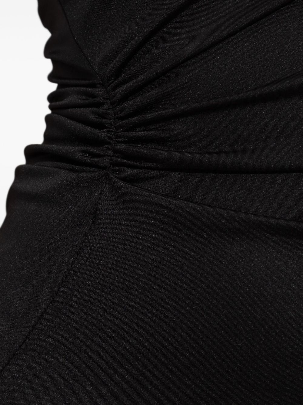 VICTORIA BECKHAM Asymmetrical Draped Mini Dress