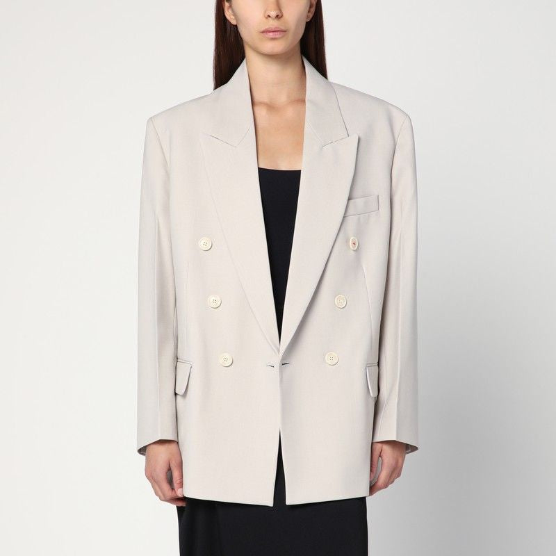 VICTORIA BECKHAM Double-Breasted Oversized Jacket for Women