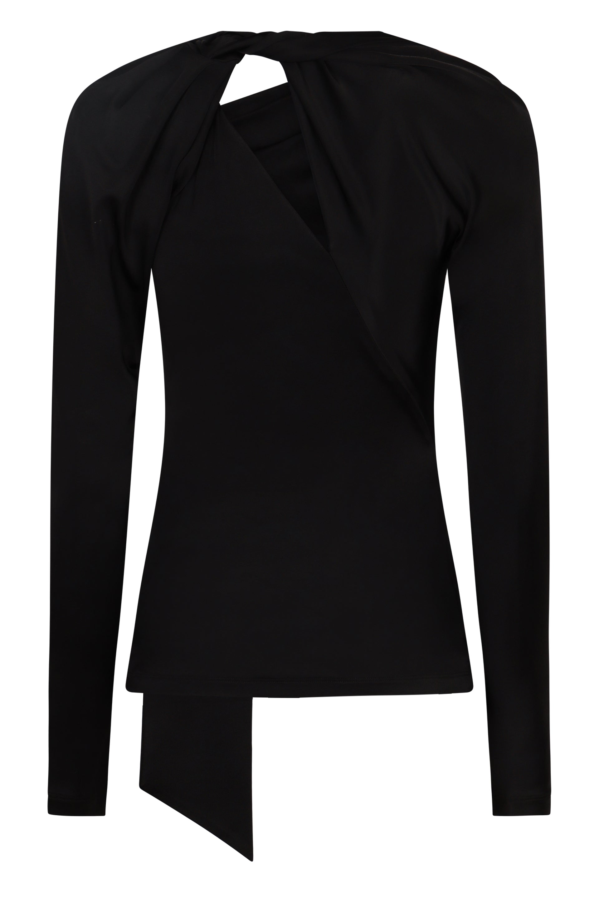 VICTORIA BECKHAM Asymmetric Long Sleeve Top