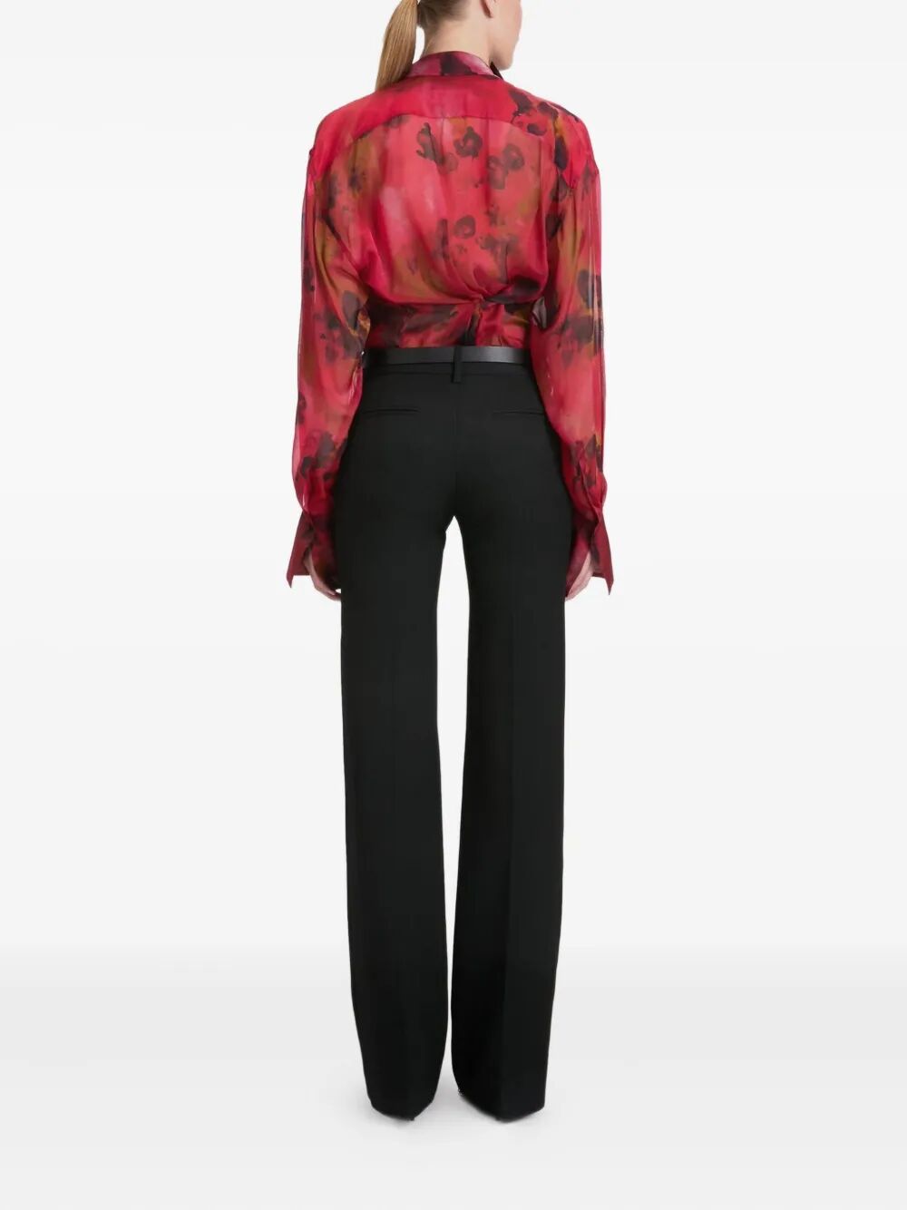 VICTORIA BECKHAM Tailored Straight Leg Trousers