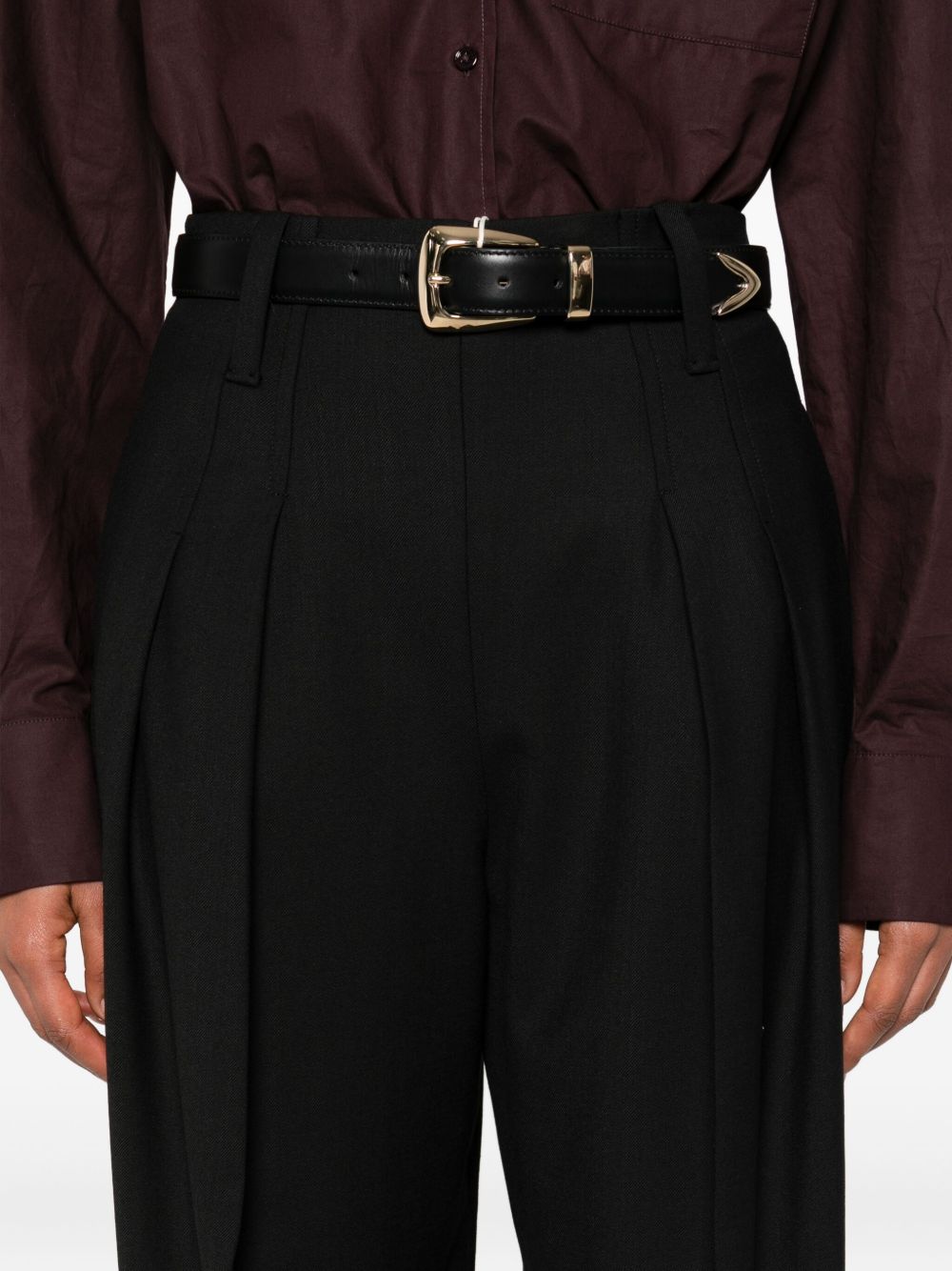 VICTORIA BECKHAM Concealed Front Trousers for Women