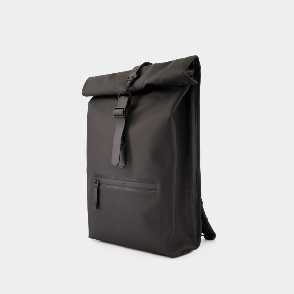RAINS Contemporary Rolltop Rucksack Backpack