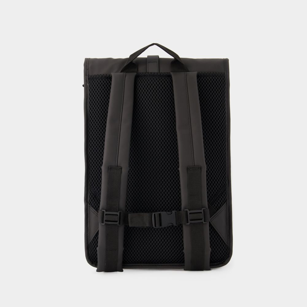 RAINS Contemporary Rolltop Rucksack Backpack