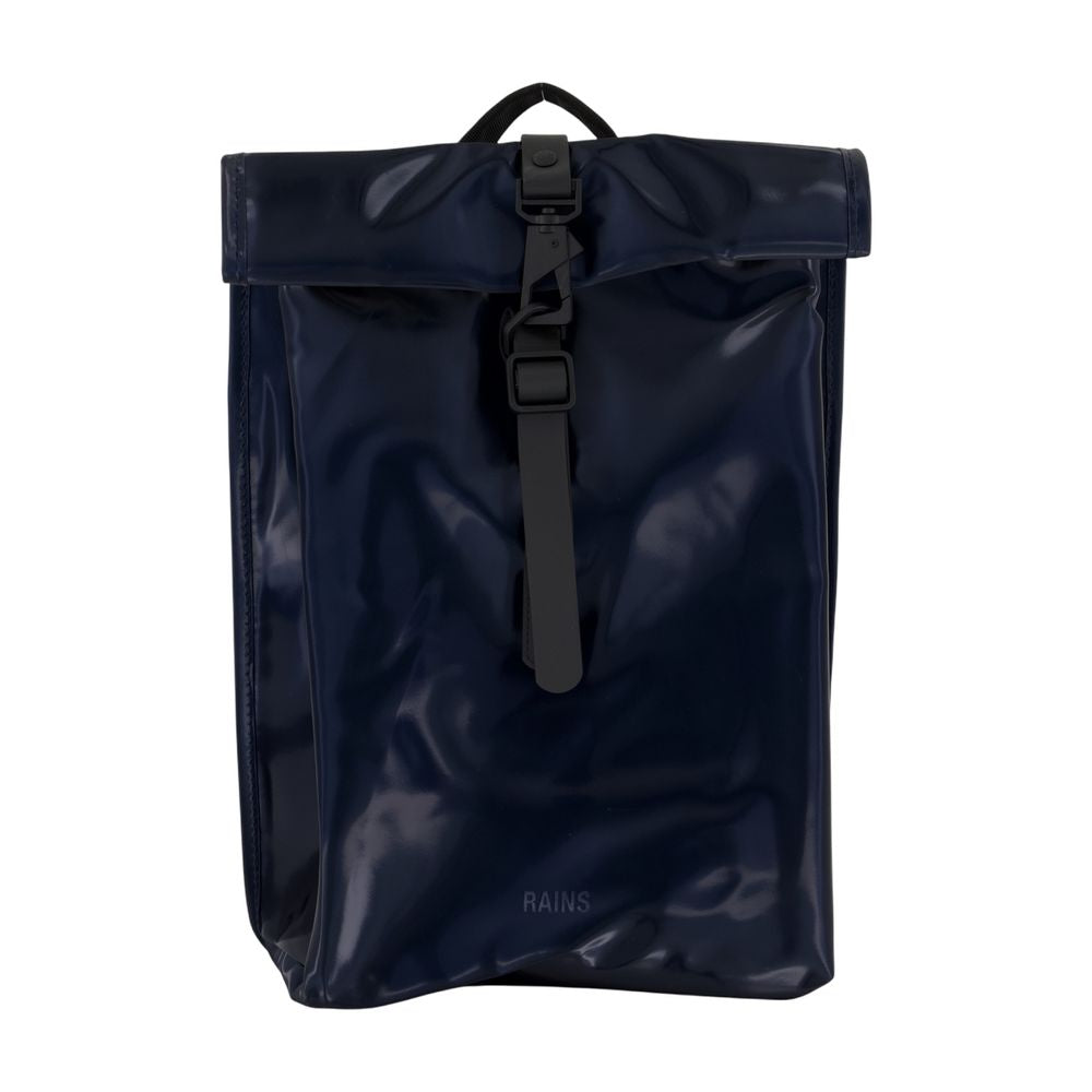 RAINS Mini Rolltop Rucksack for All Seasons