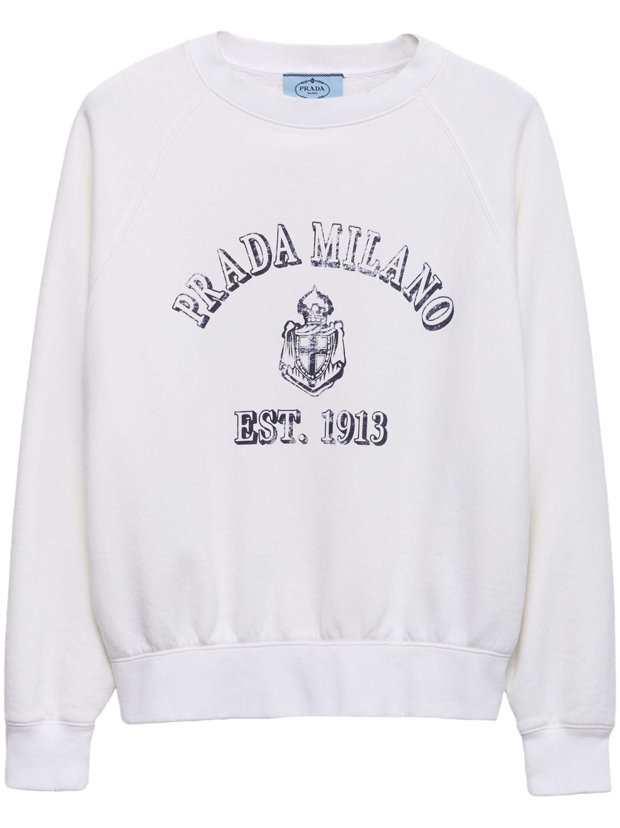 PRADA Women's Mini Leather Sweatshirt