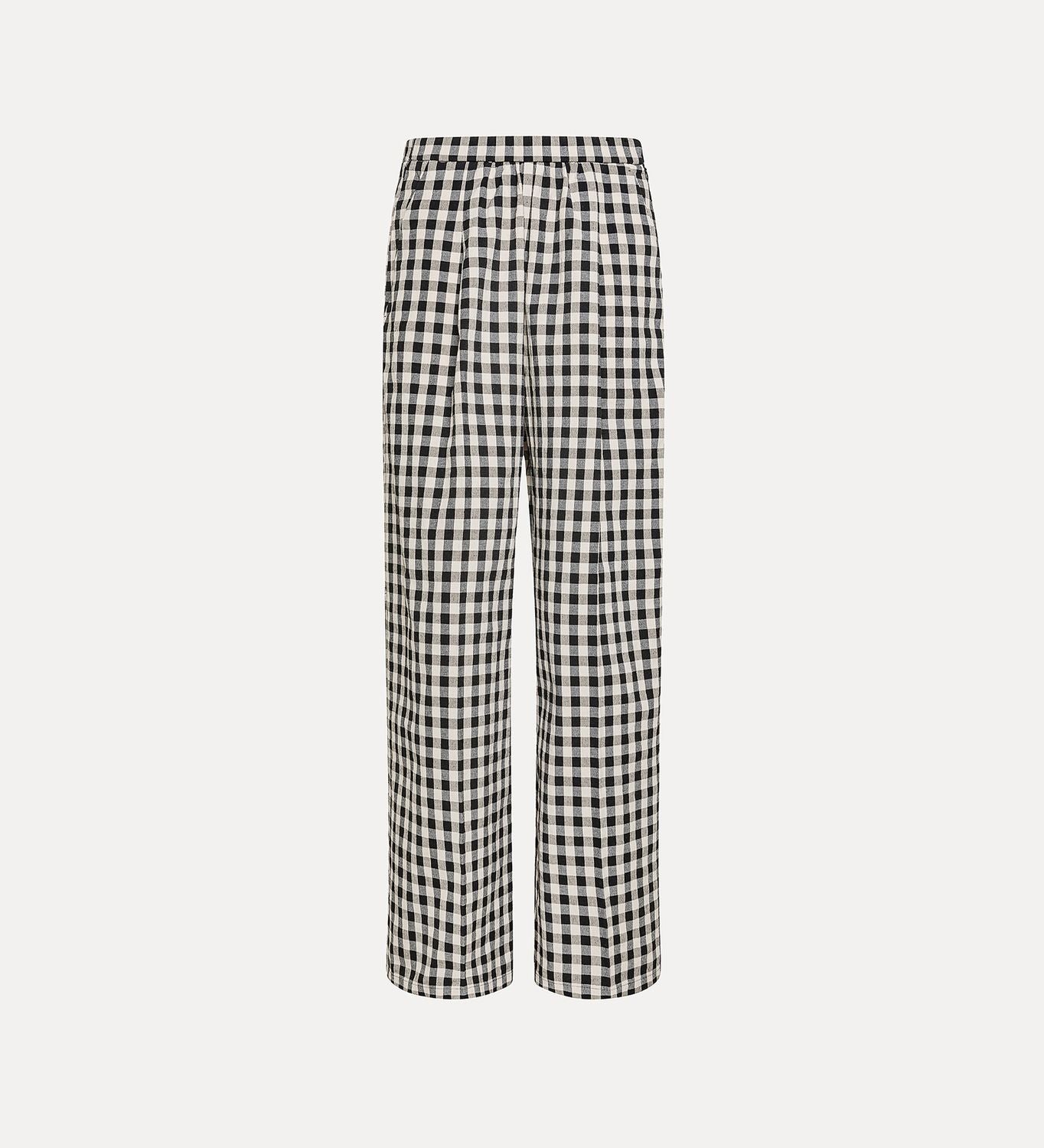 FORTE FORTE Gingham Wide Leg Pants for Women