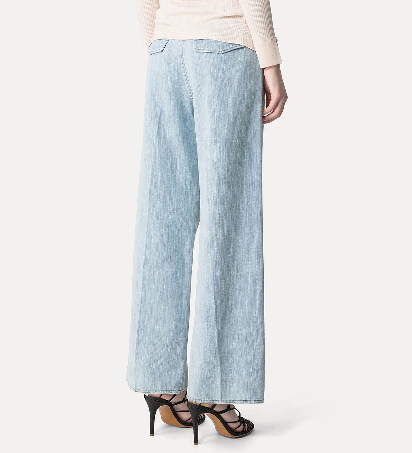 FORTE FORTE Cotton Denim Calvary 5 Pockets Pant for Women