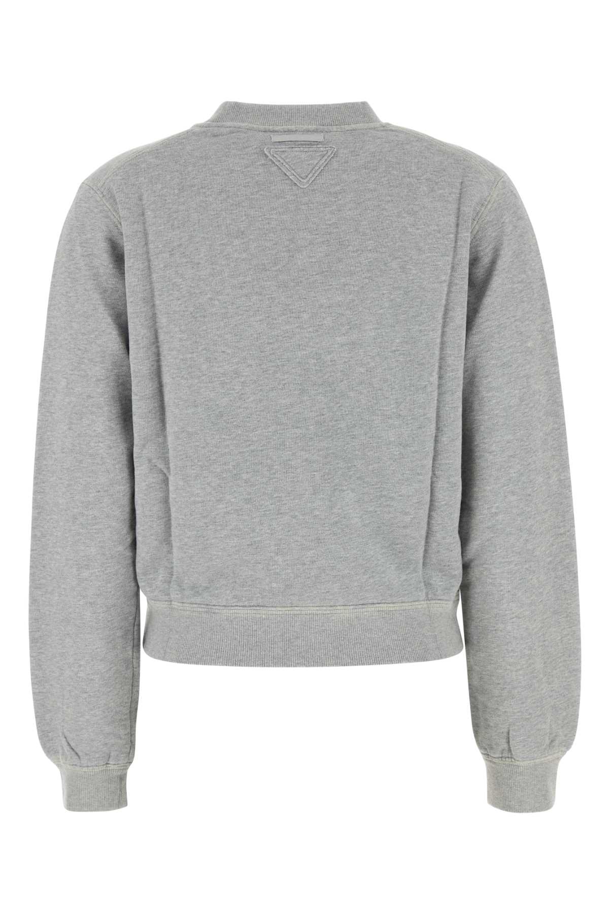 PRADA Cotton Sweatshirt - Women's FW25 Collection