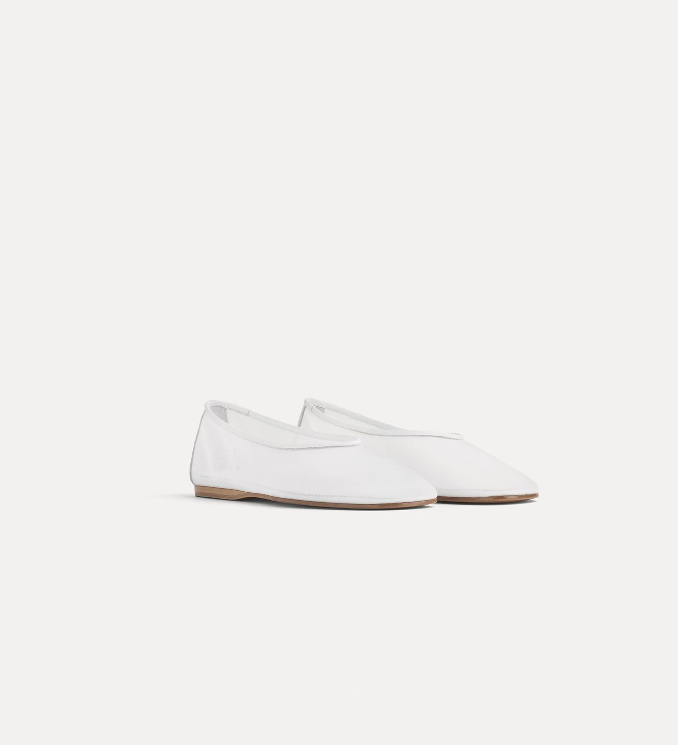 FORTE FORTE Elegant Tulle Ballerina Shoes for Women