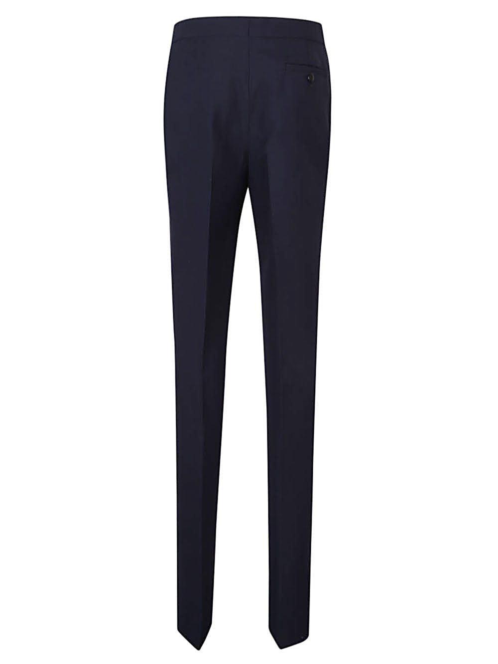 Ferragamo Asymmetrical Tab Wool Trousers for Women - Straight Leg Design