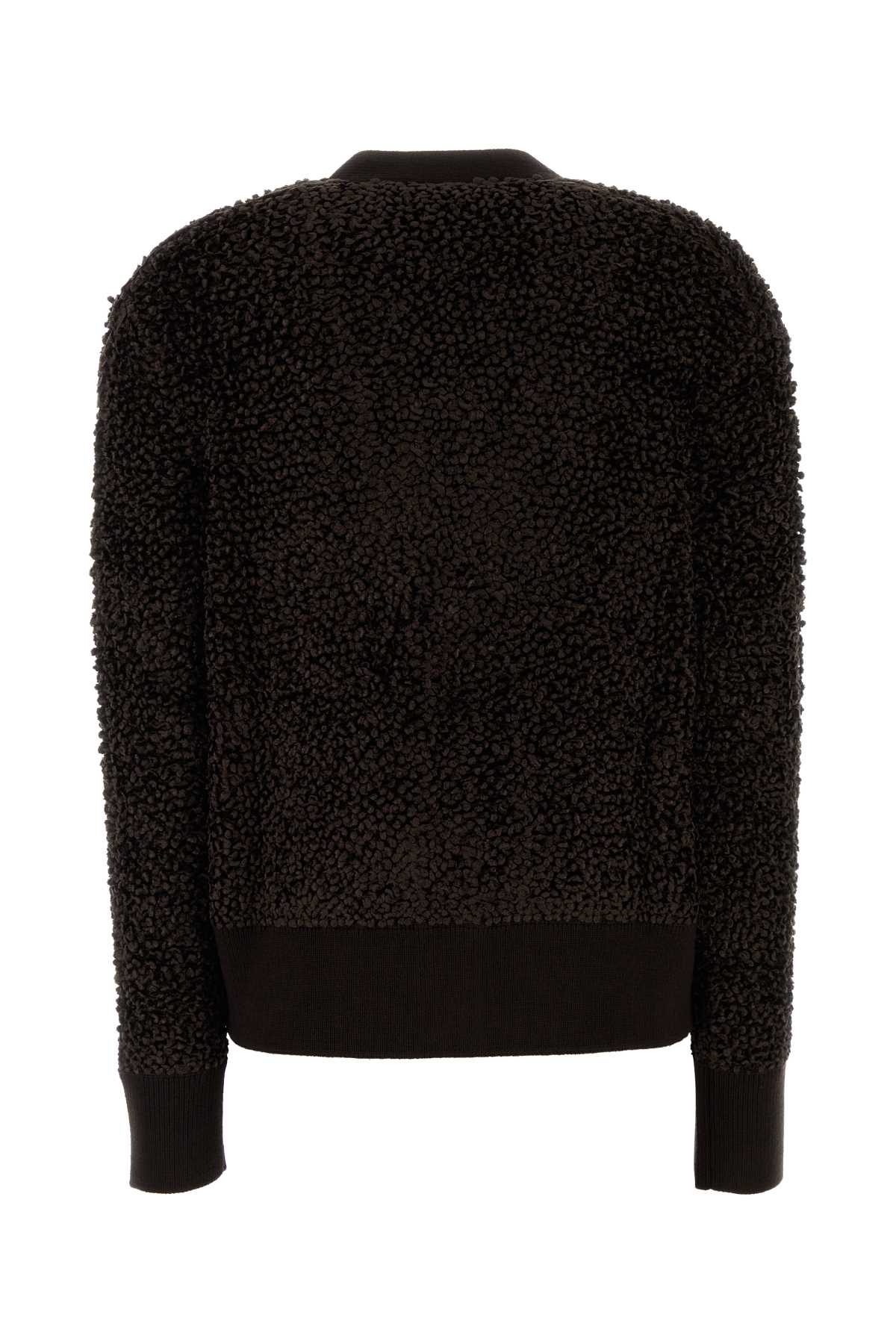 Ferragamo Boucle Loop Cardigan for Women - FW25 Collection