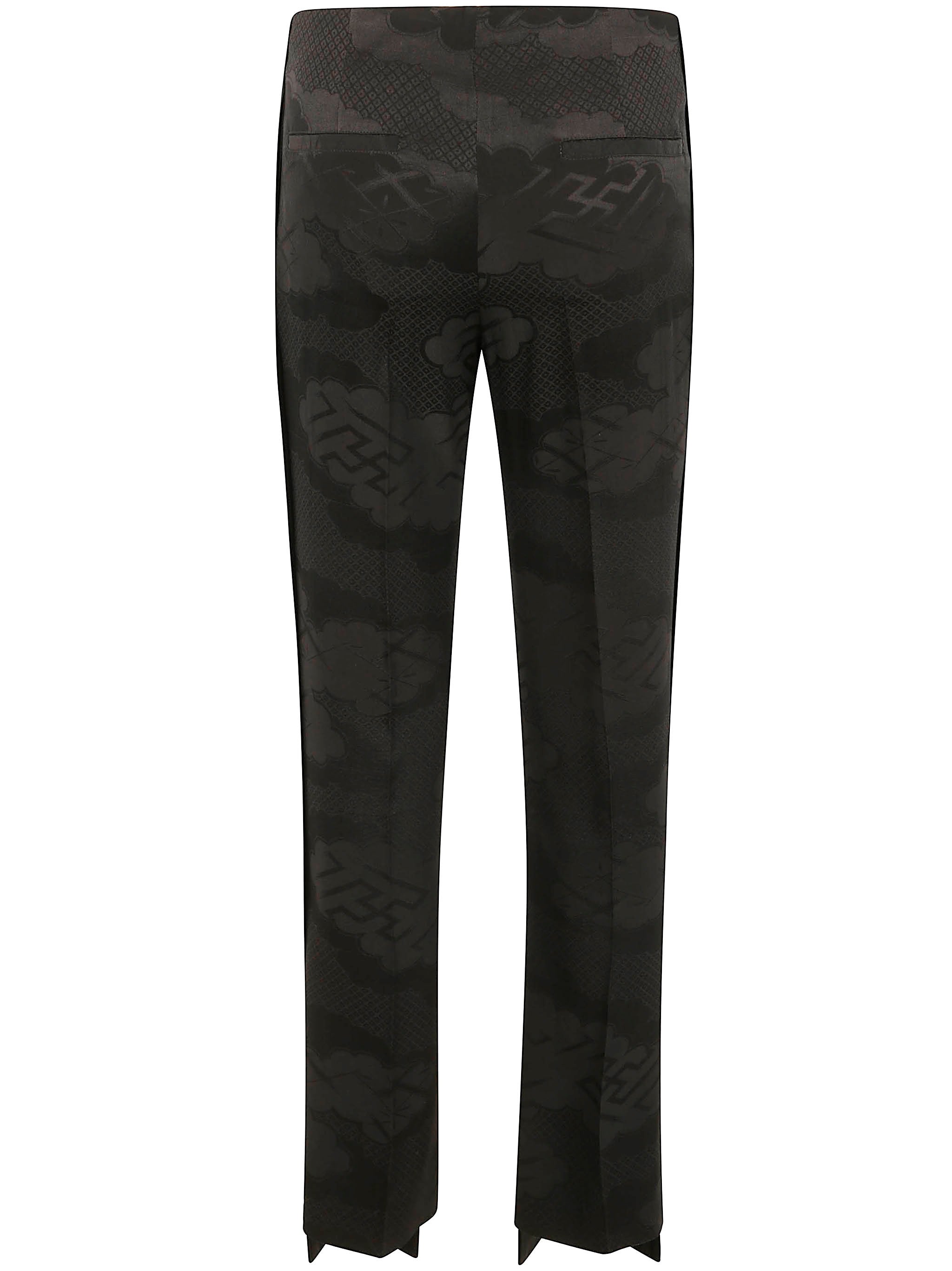 IBRIGU Printed Kimono Haori Trousers for Women