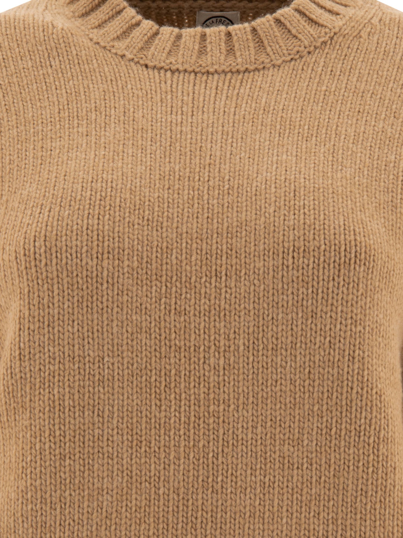 INES DE LA FRESSANGE Regular Fit Knit Sweater with Long Sleeves