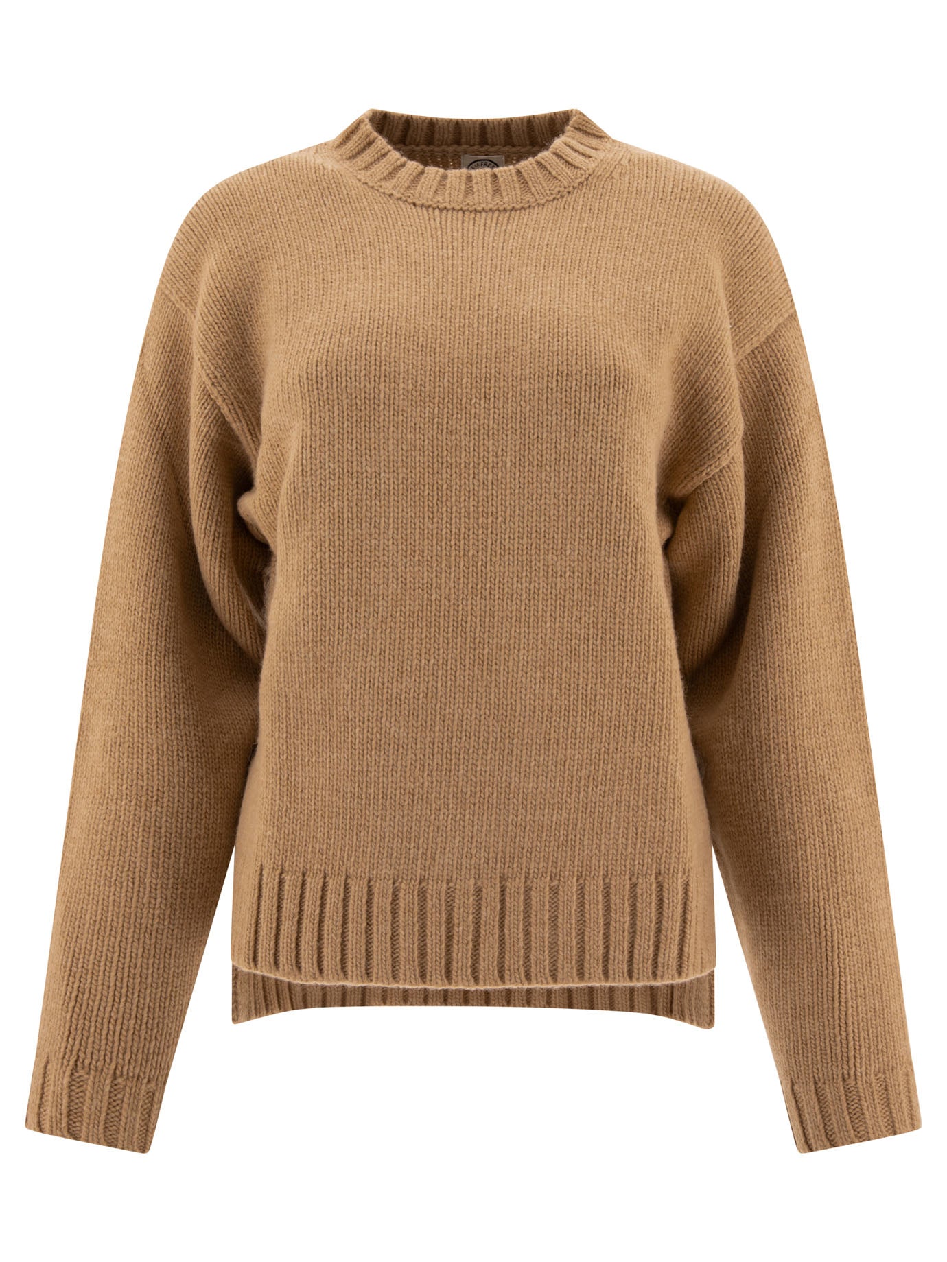 INES DE LA FRESSANGE Regular Fit Knit Sweater with Long Sleeves