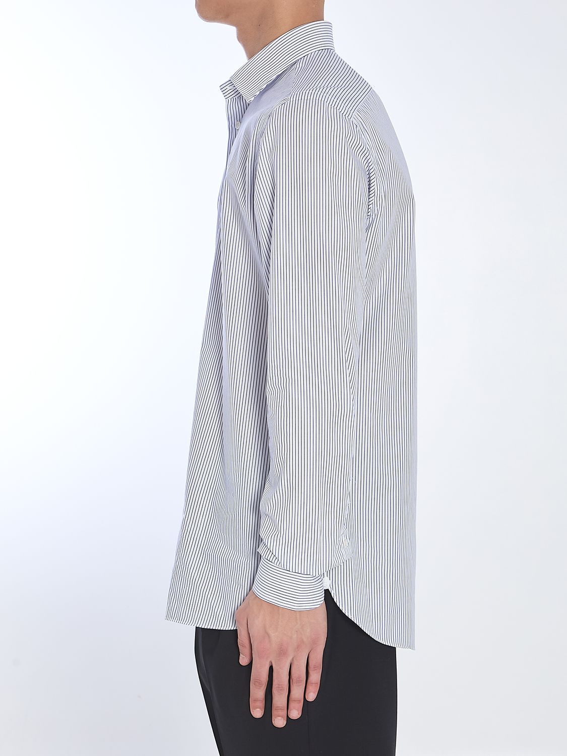 BORRIELLO Classic Striped Button-Up Shirt - Size IT 41