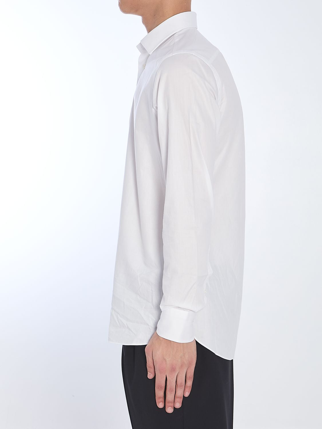 BORRIELLO Classic Cotton Twill Shirt - Size 40