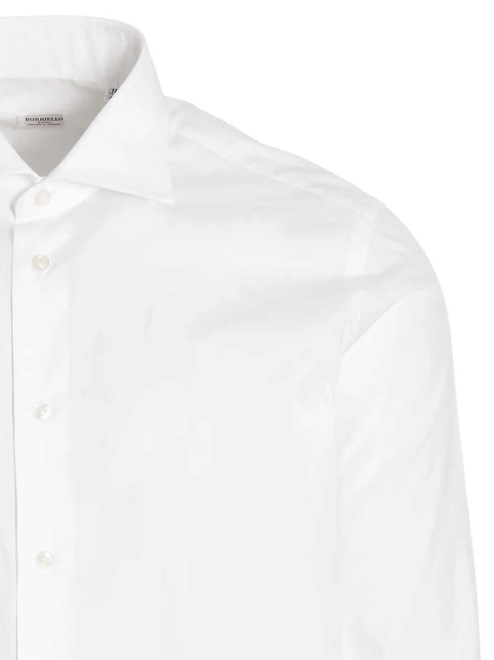 BORRIELLO Classic Cotton Shirt for Men - FW25 Collection