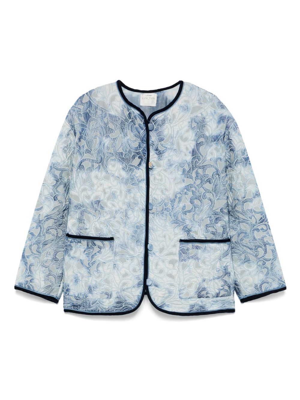 FORTE FORTE Tie-Dye Cotton Jacket for Women