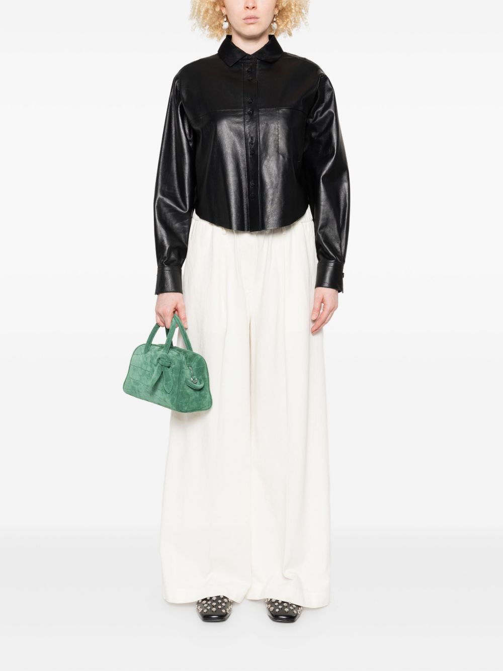 FORTE FORTE Effortless Cotton Trousers for Women