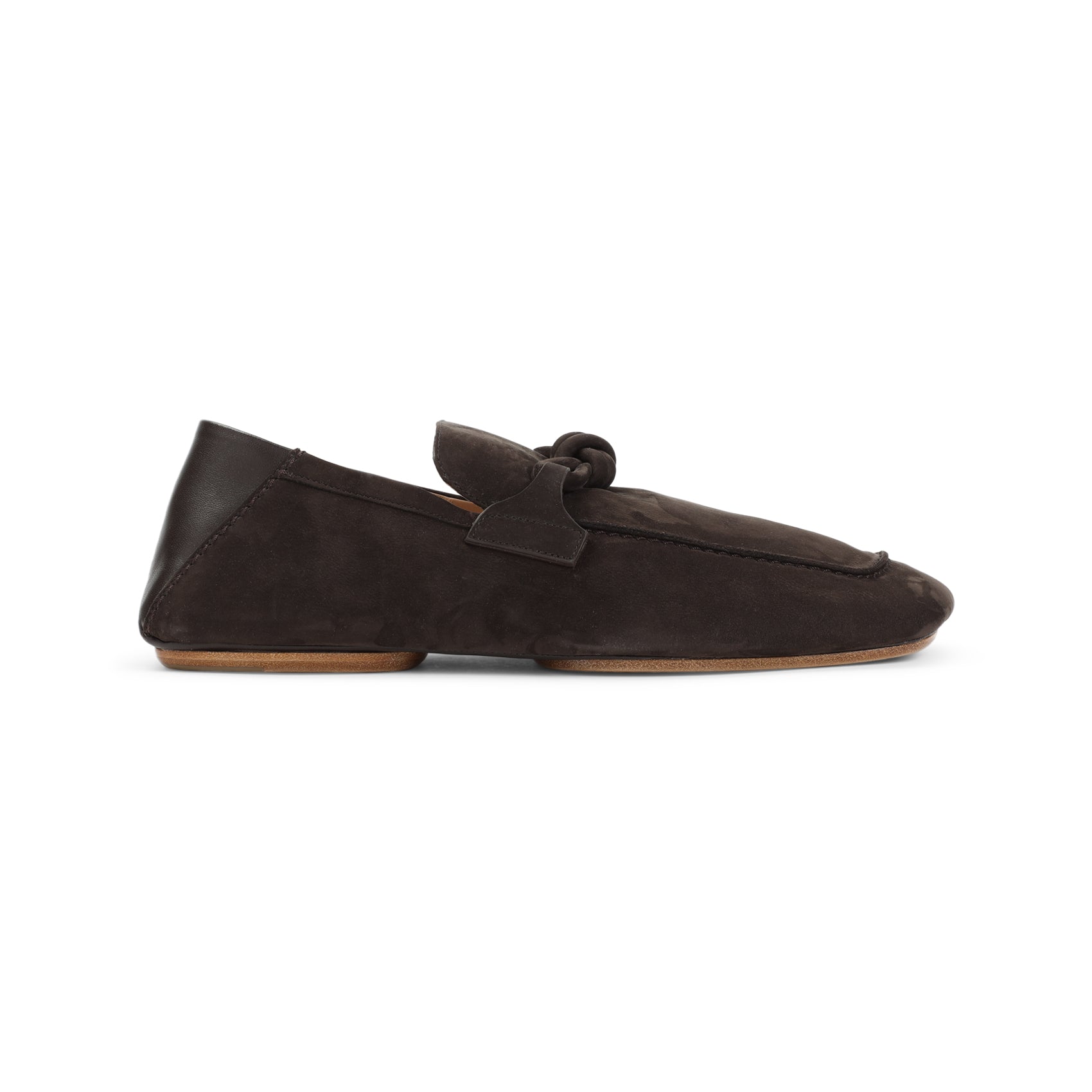 BOTTEGA VENETA Knot Loafers with Premium Suede