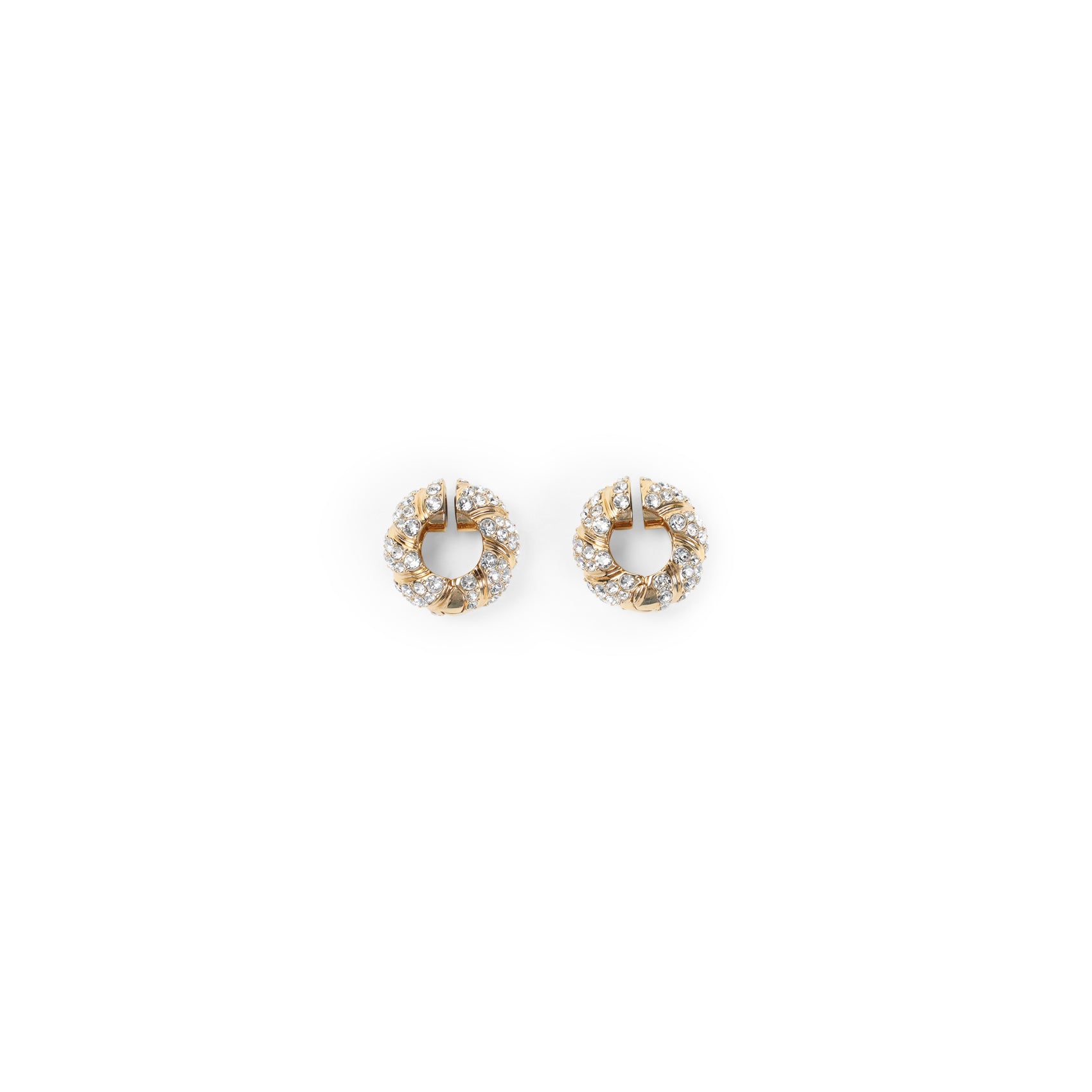 VALENTINO GARAVANI Elegant Brass Earrings for Men