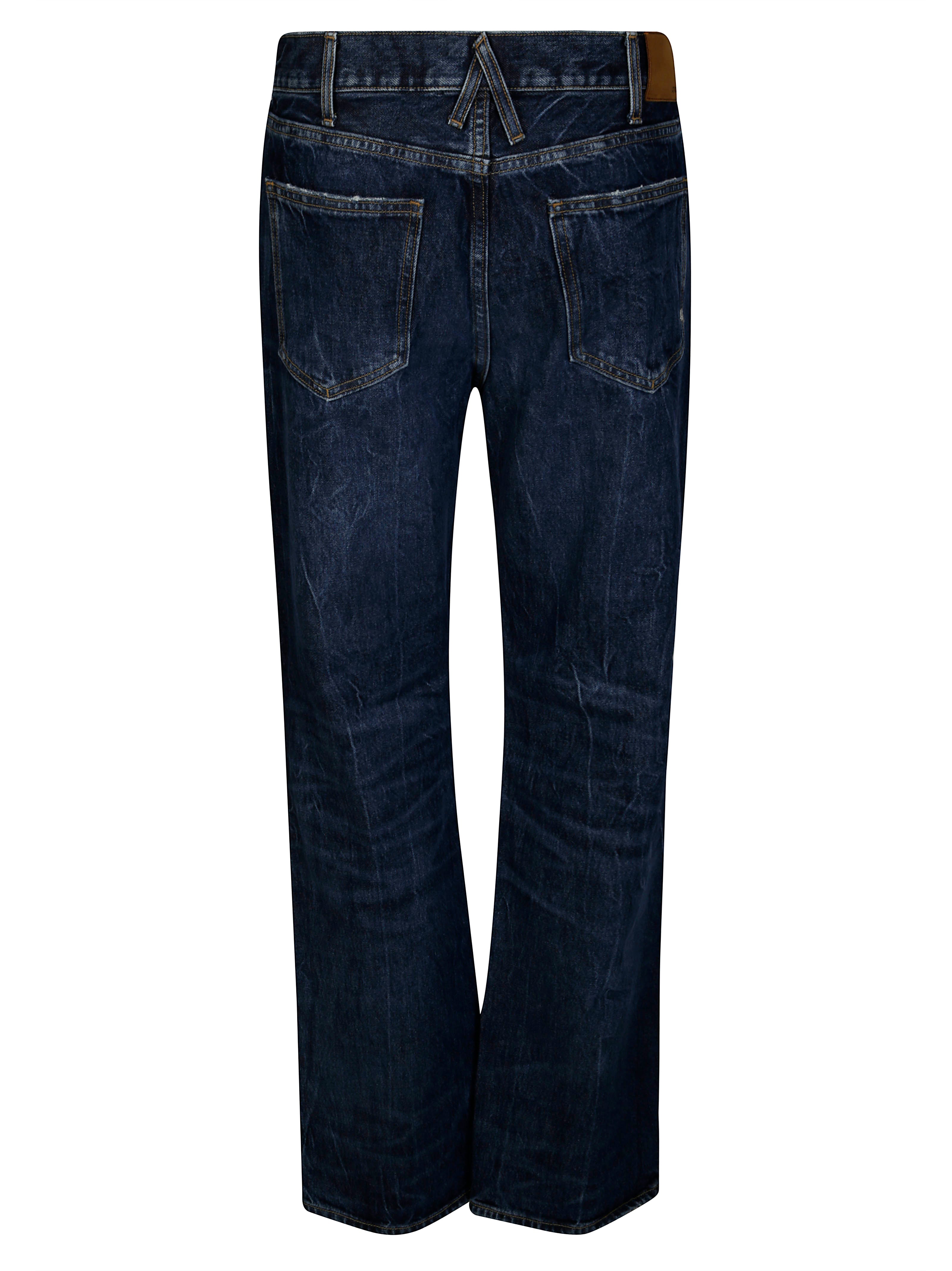 CYCLE Super Stone Wash Long Denim Trousers for Women