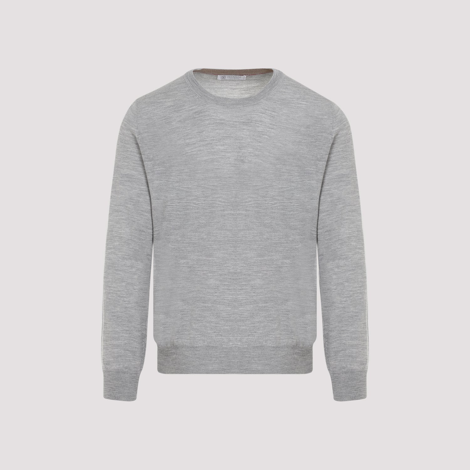 BRUNELLO CUCINELLI Luxurious Wool and Cashmere Sweater for Men