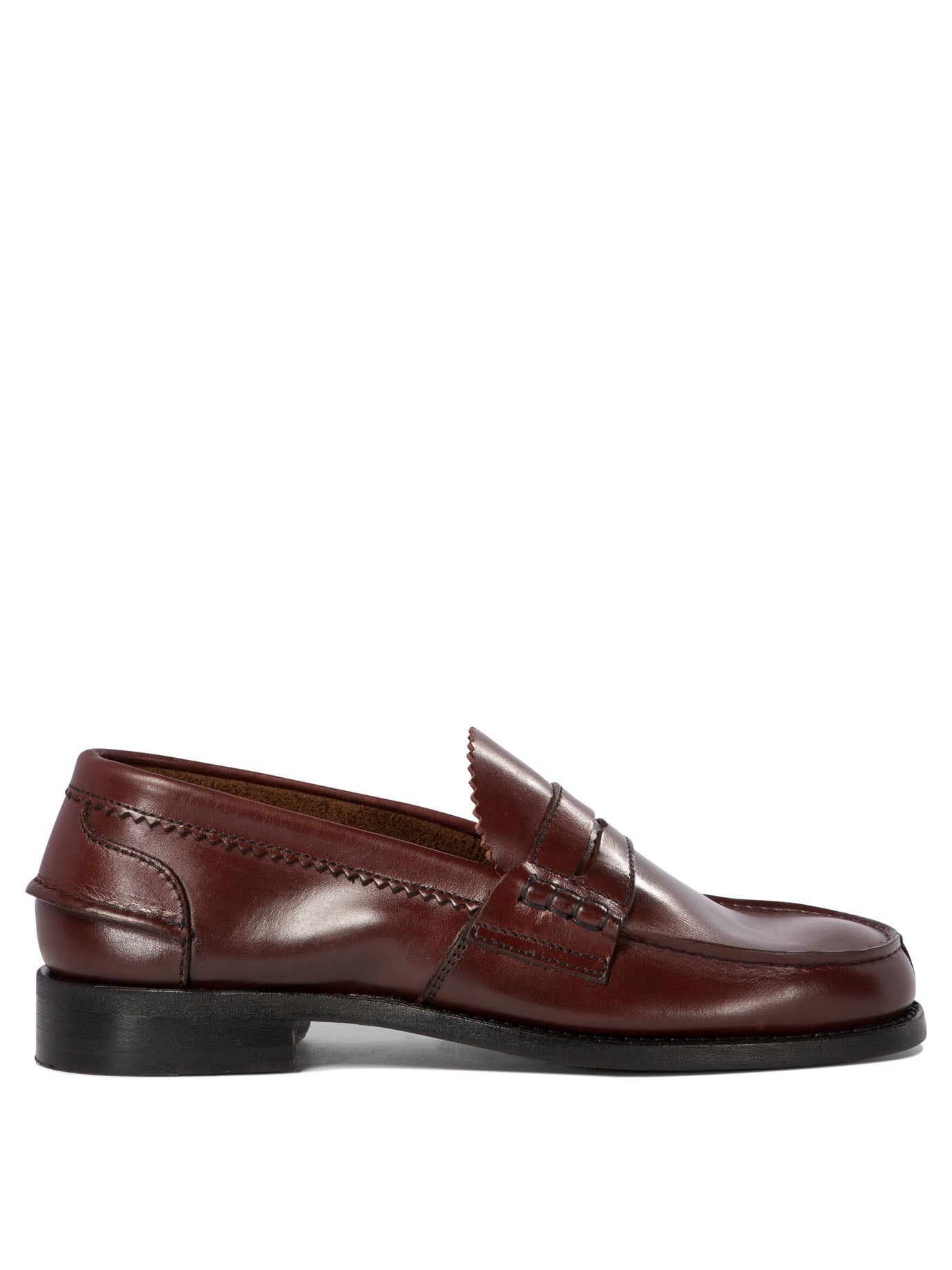SAXONE OF SCOTLAND Classic Loafers for Men - Goodyear Welted Construction