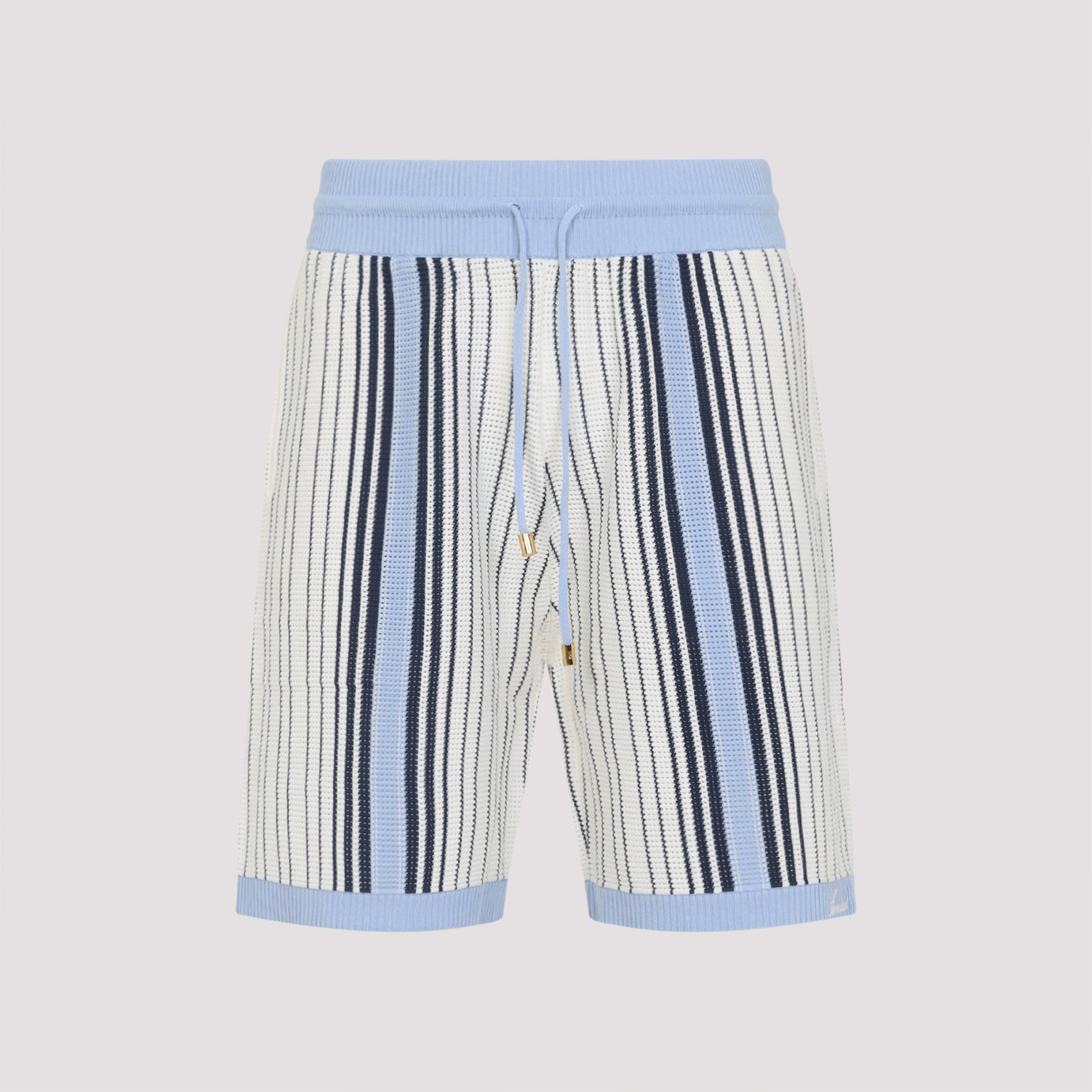 AMIRI Script Stripe Mini Shorts for Men
