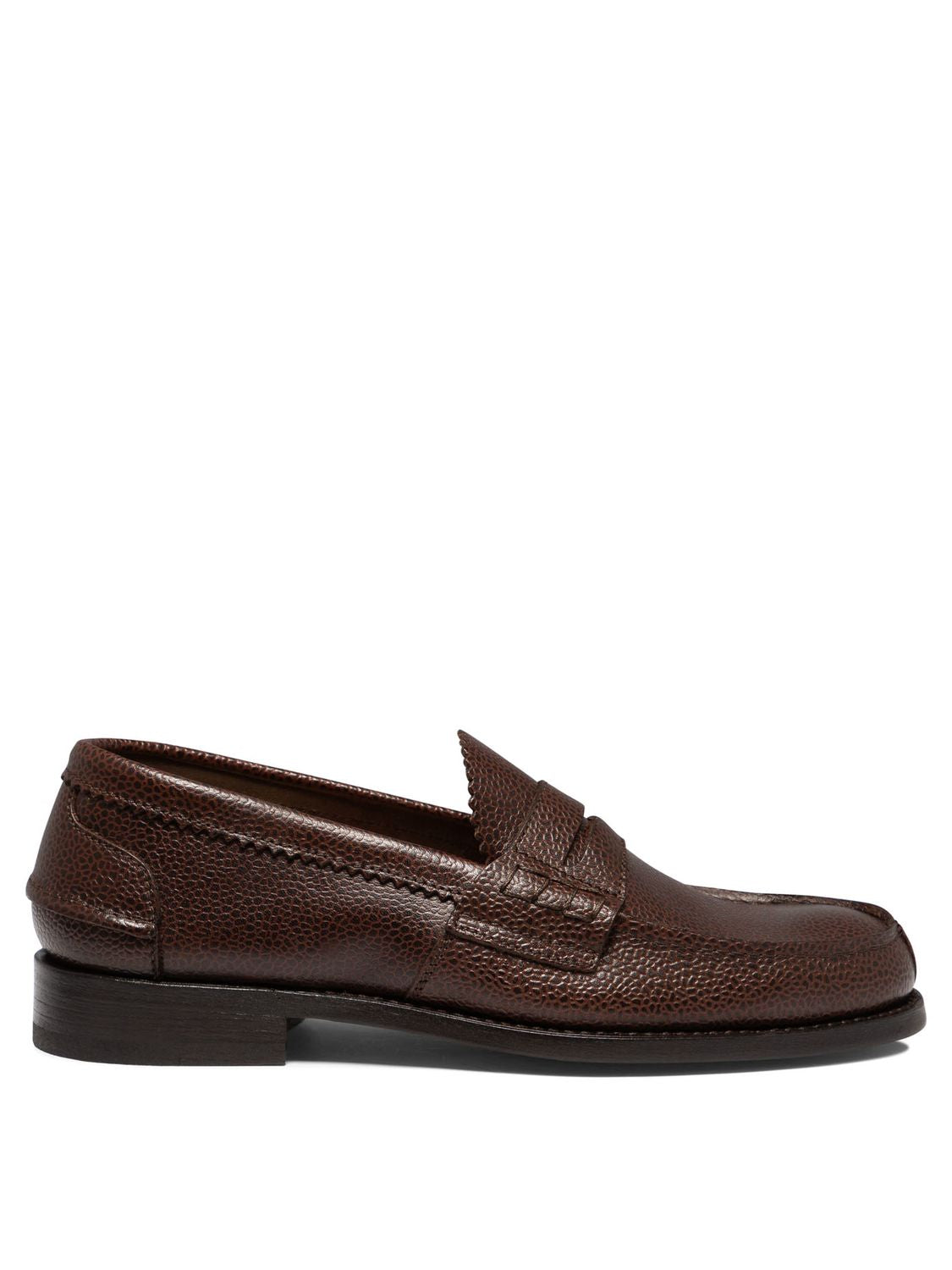 SAXONE OF SCOTLAND Men's Premium Leather Moccasin Loafers