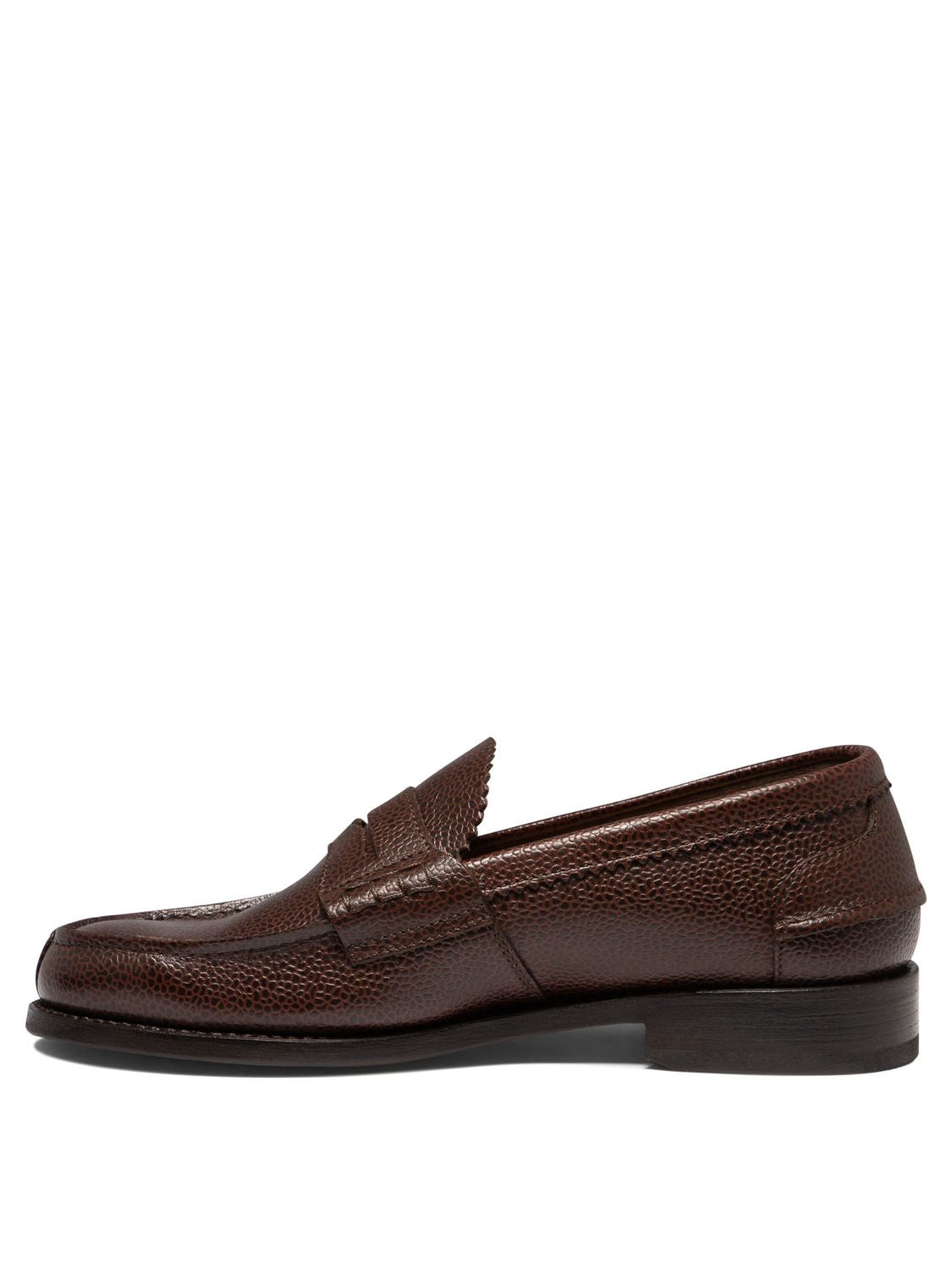 SAXONE OF SCOTLAND Men's Premium Leather Moccasin Loafers