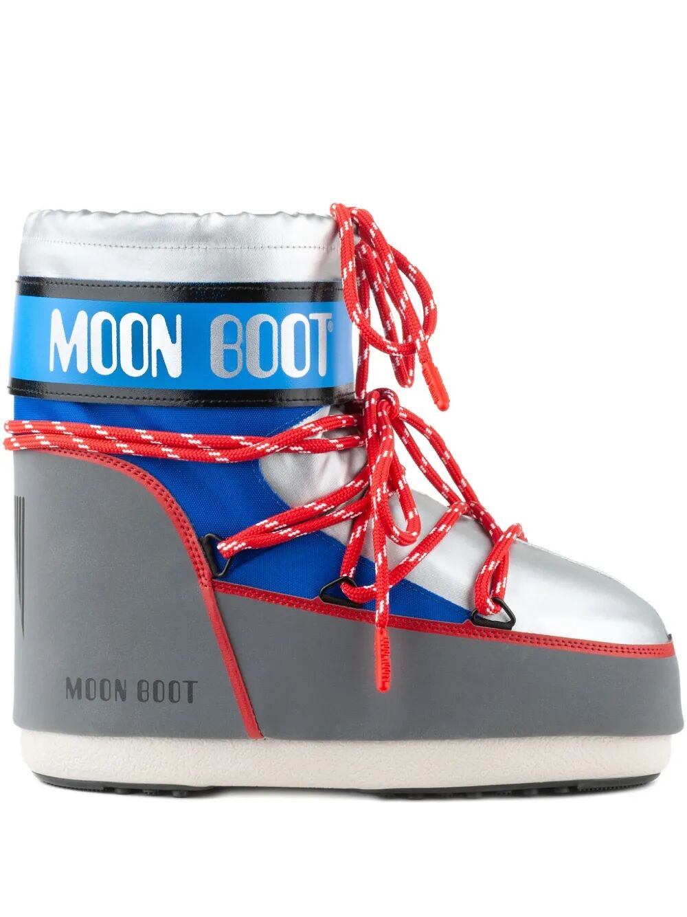 MOON BOOT Mini Icon Low Space Racing Ankle Boots