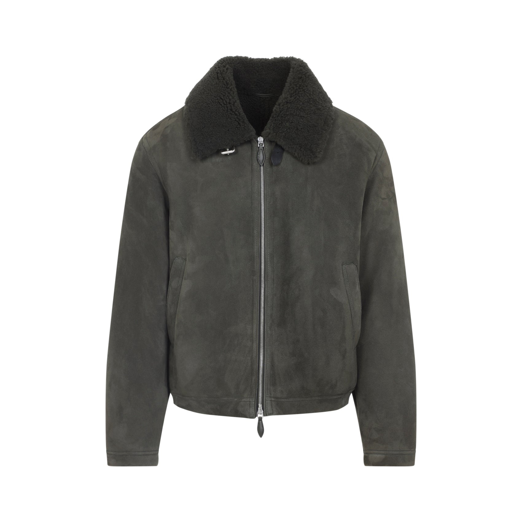 BERLUTI Luxury Suede Leather Jacket for Men - FW25