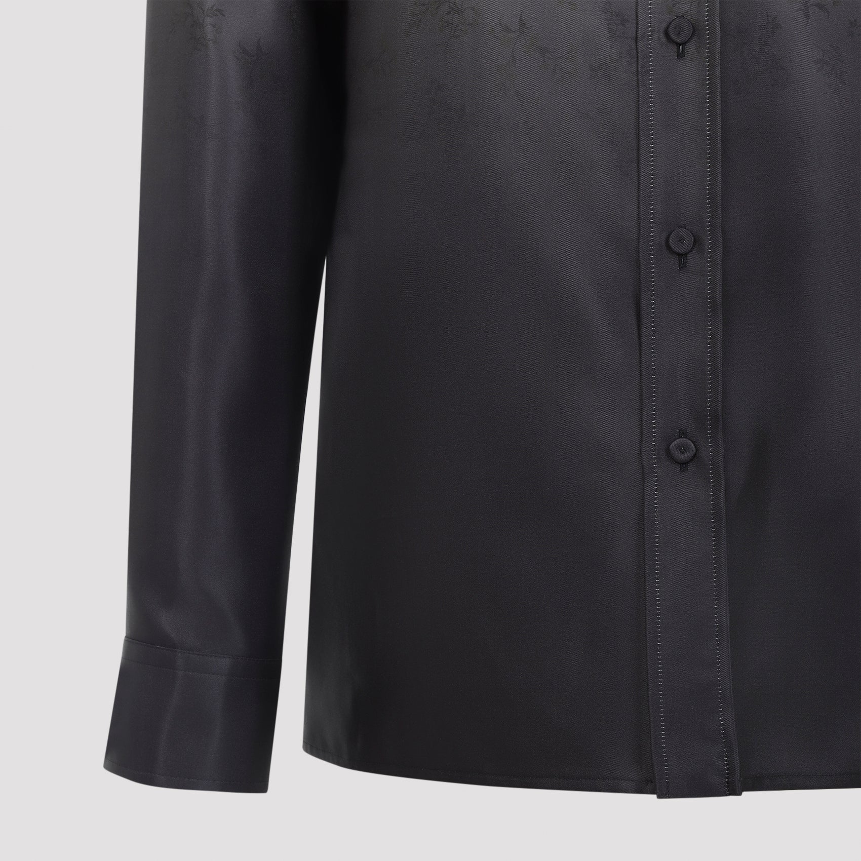 JIL SANDER Silk Button-Up Shirt for Men