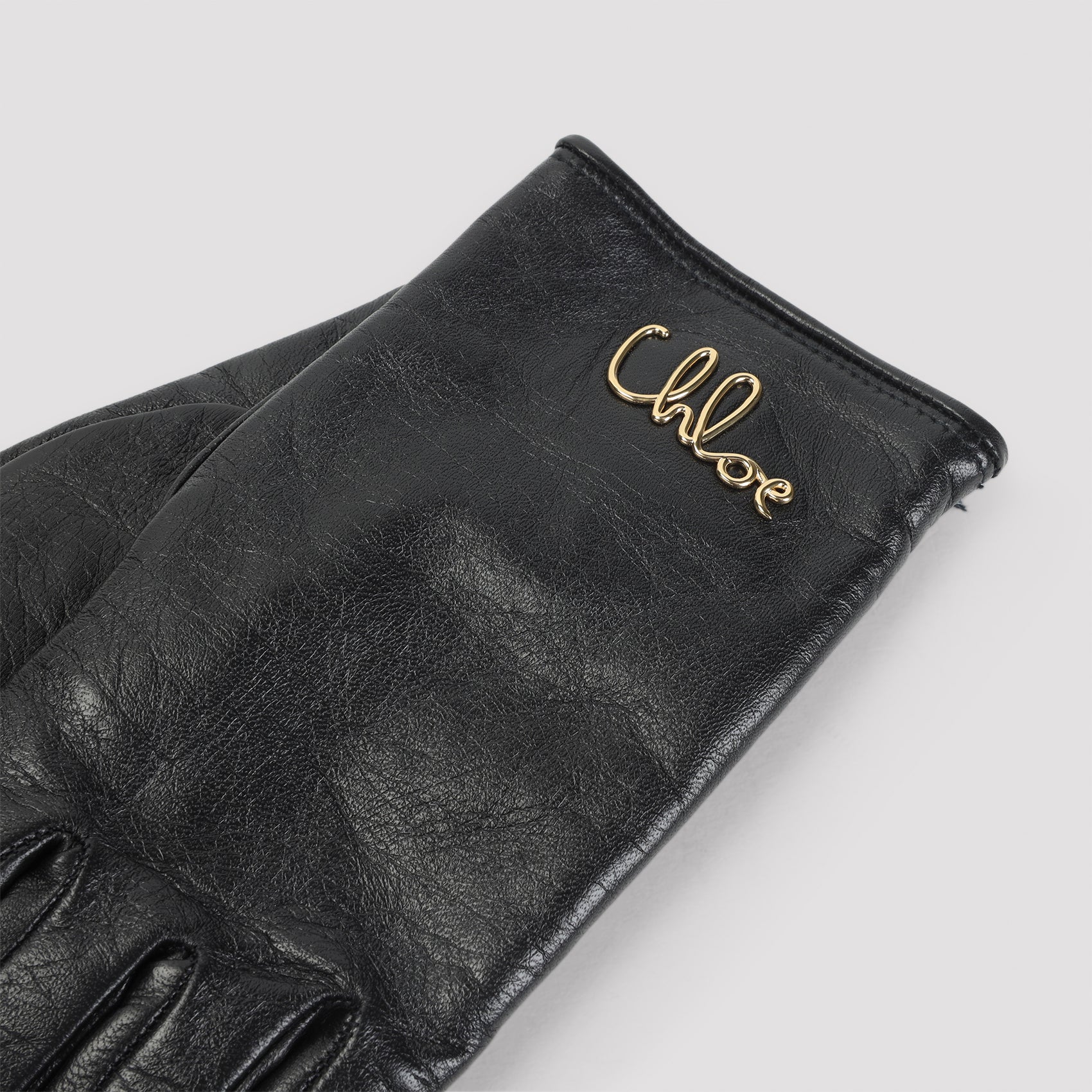 CHLOE Stylish Leather Gloves for Men - FW25 Collection