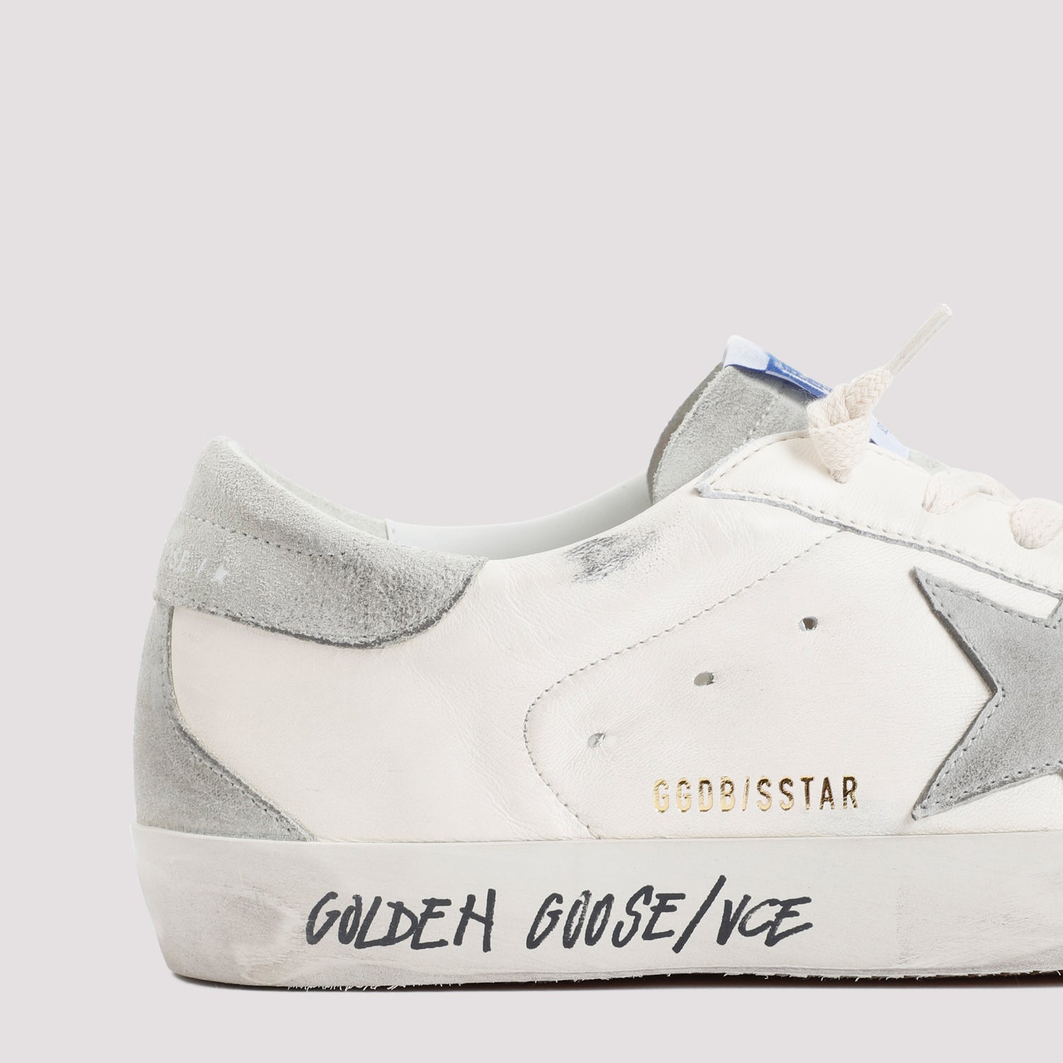 GOLDEN GOOSE Super Star Leather Sneakers for Men