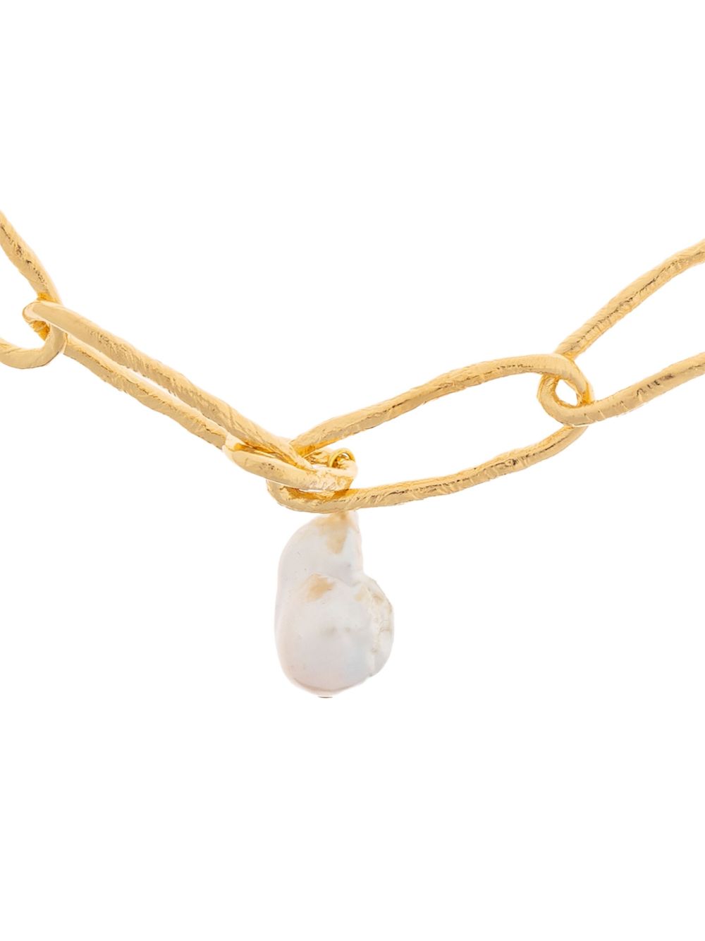 FORTE FORTE Irregular Shape Baroque Pearl Pendant Necklace