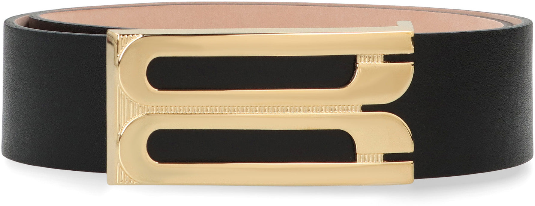 VICTORIA BECKHAM Jumbo Frame Leather Belt