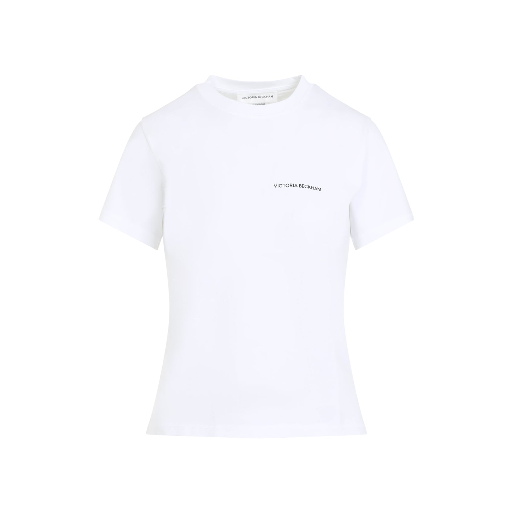 VICTORIA BECKHAM Logo Print T-Shirt - Women's SS25 Collection