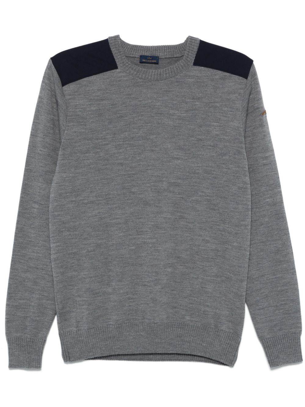 PAUL & SHARK Men's Logo Patch Wool Jumper