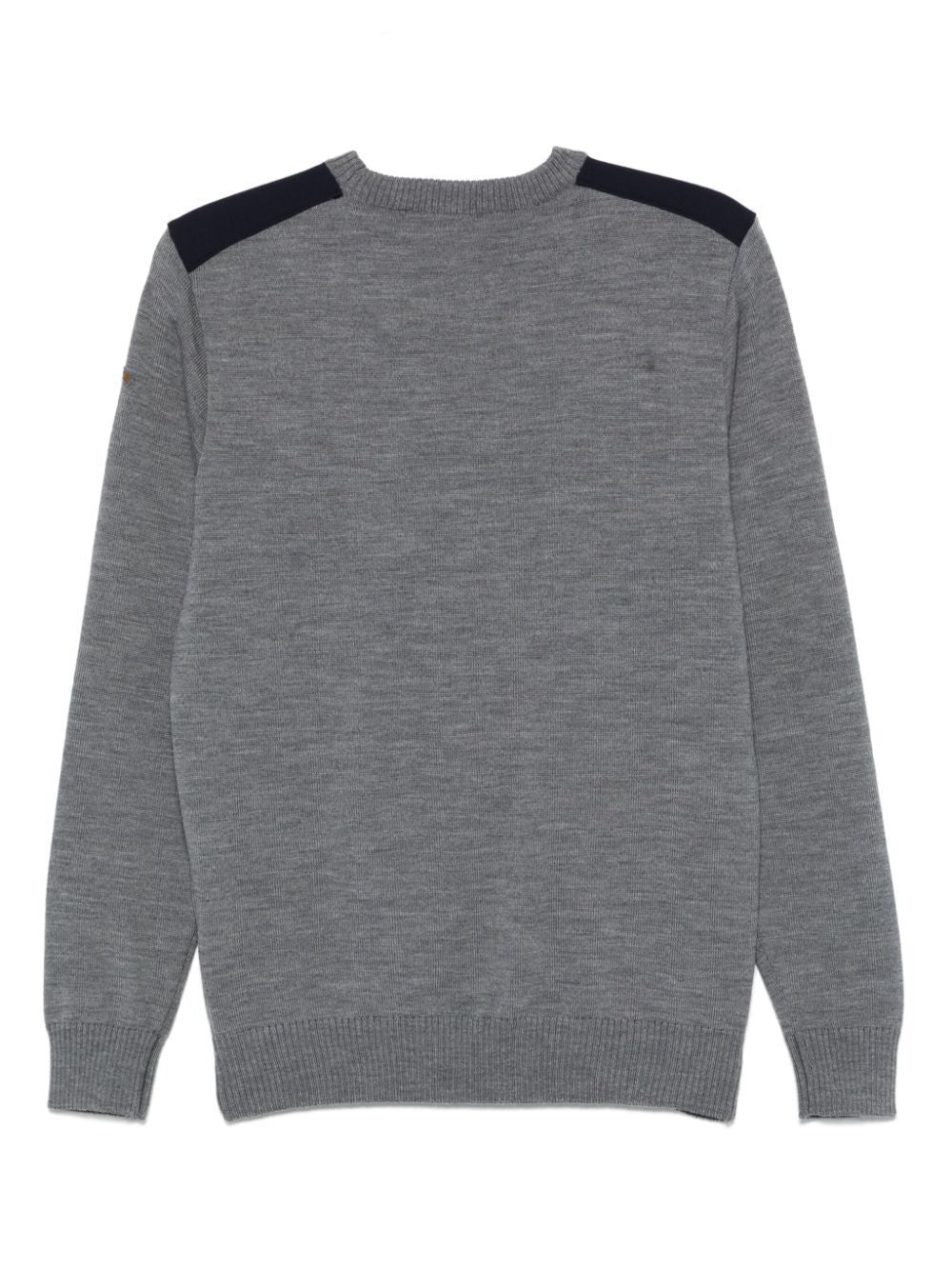PAUL & SHARK Men's Logo Patch Wool Jumper