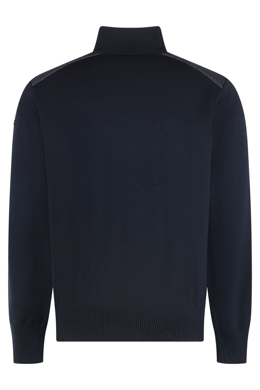 PAUL & SHARK Men's Virgin Wool Sweater with Ribbed Edges