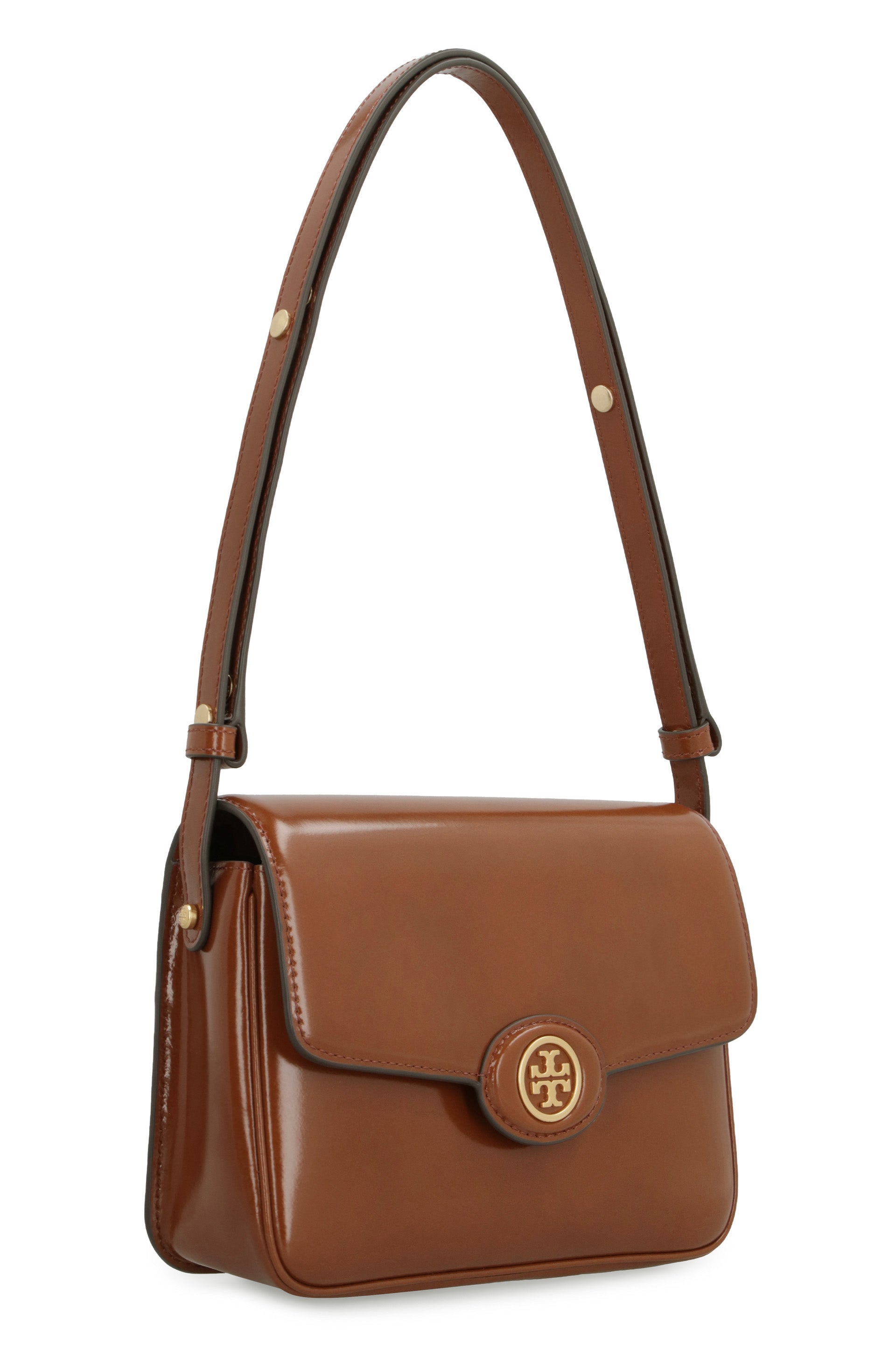 TORY BURCH Convertible Leather Shoulder Handbag