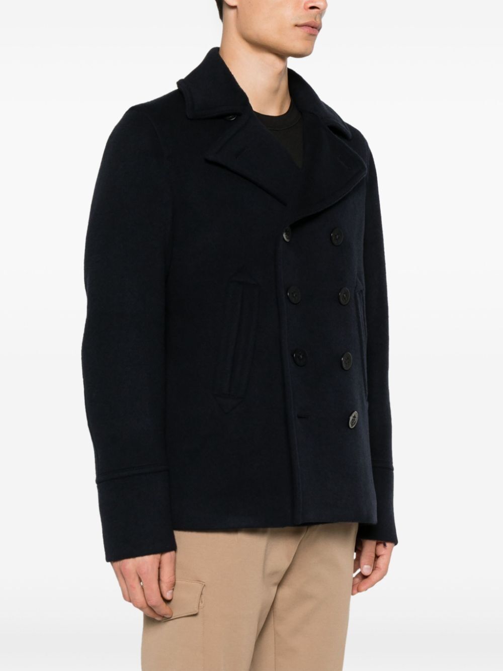 PAUL & SHARK Men's Wool Peacoat