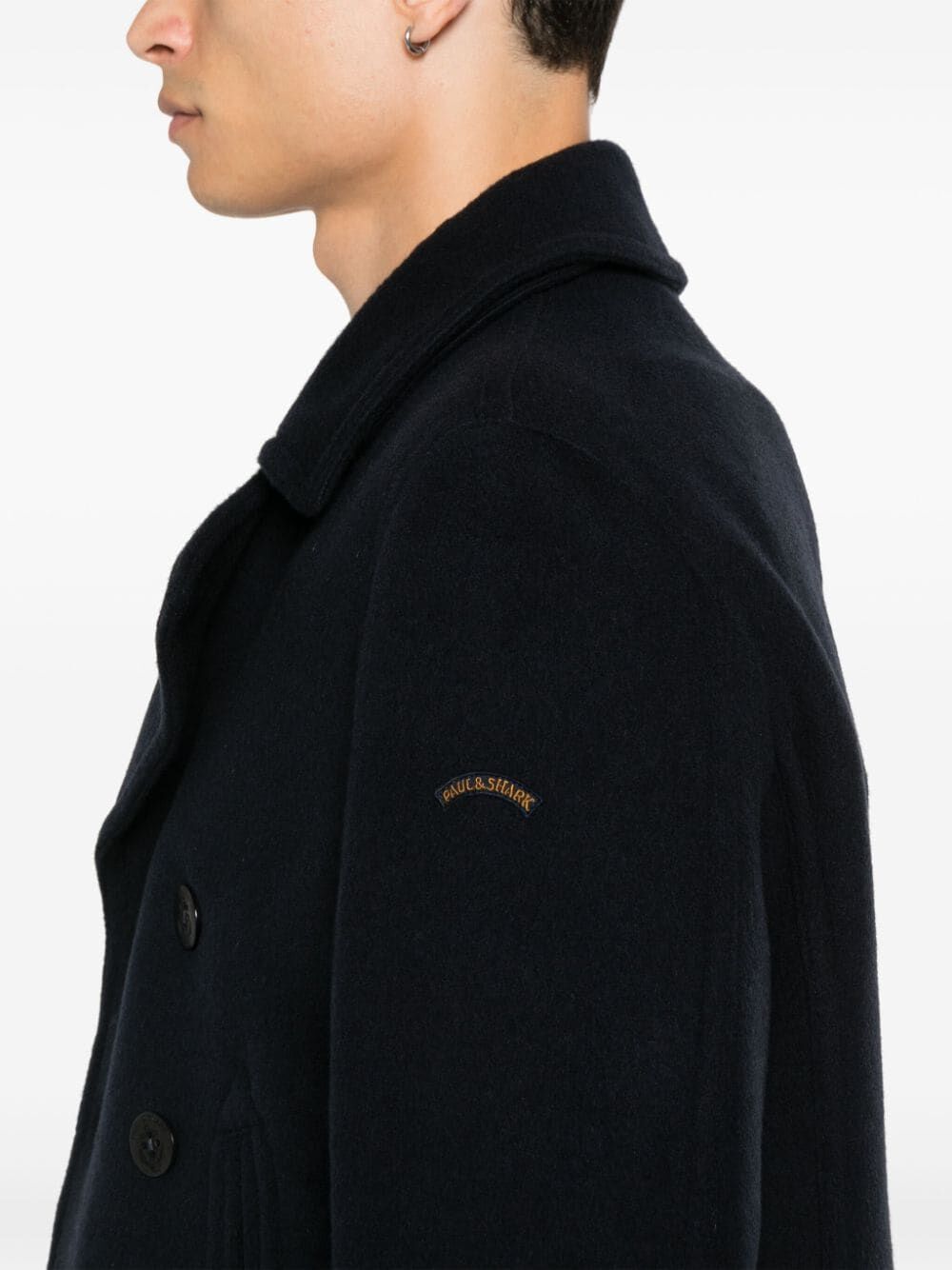 PAUL & SHARK Men's Wool Peacoat